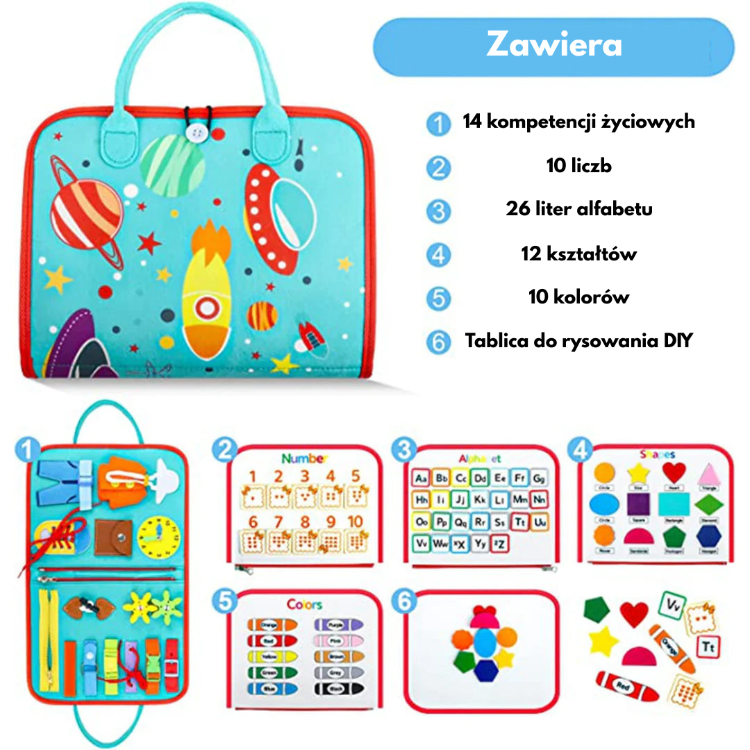 Sensoryczna Walizka Przygód Montessori
