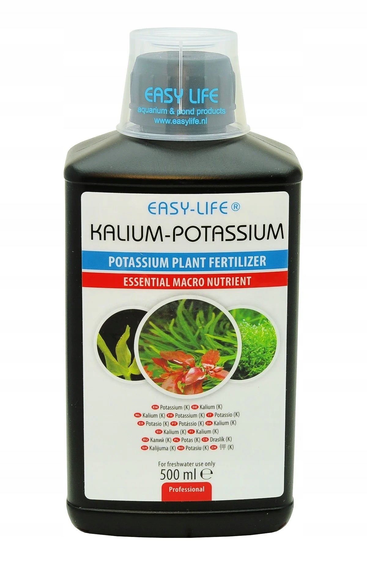Easy Life Kalium nawóz potasowy do akwarium 500 ml – koncentrat bez azotanów i fosforanów