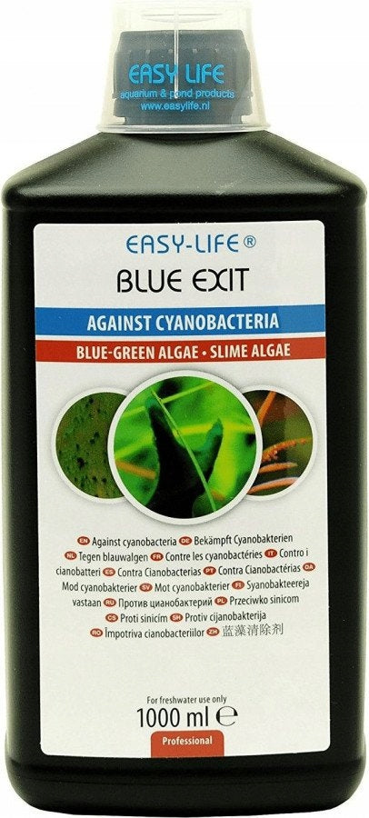 Easy Life Blue Exit 1000 ml – preparat na sinice i okrzemki do akwarium słodkowodnego