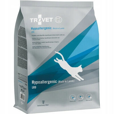 Trovet LRD Hypoallergenic karma sucha dla kota z alergią 3 kg – jagnięcina z ryżem