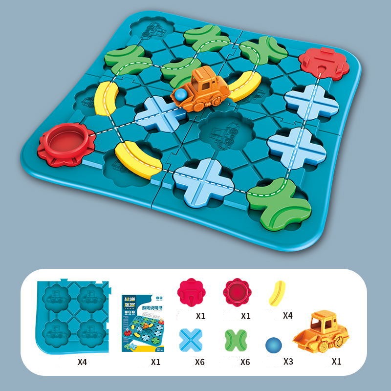 Puzzle Drogowe Montessori
