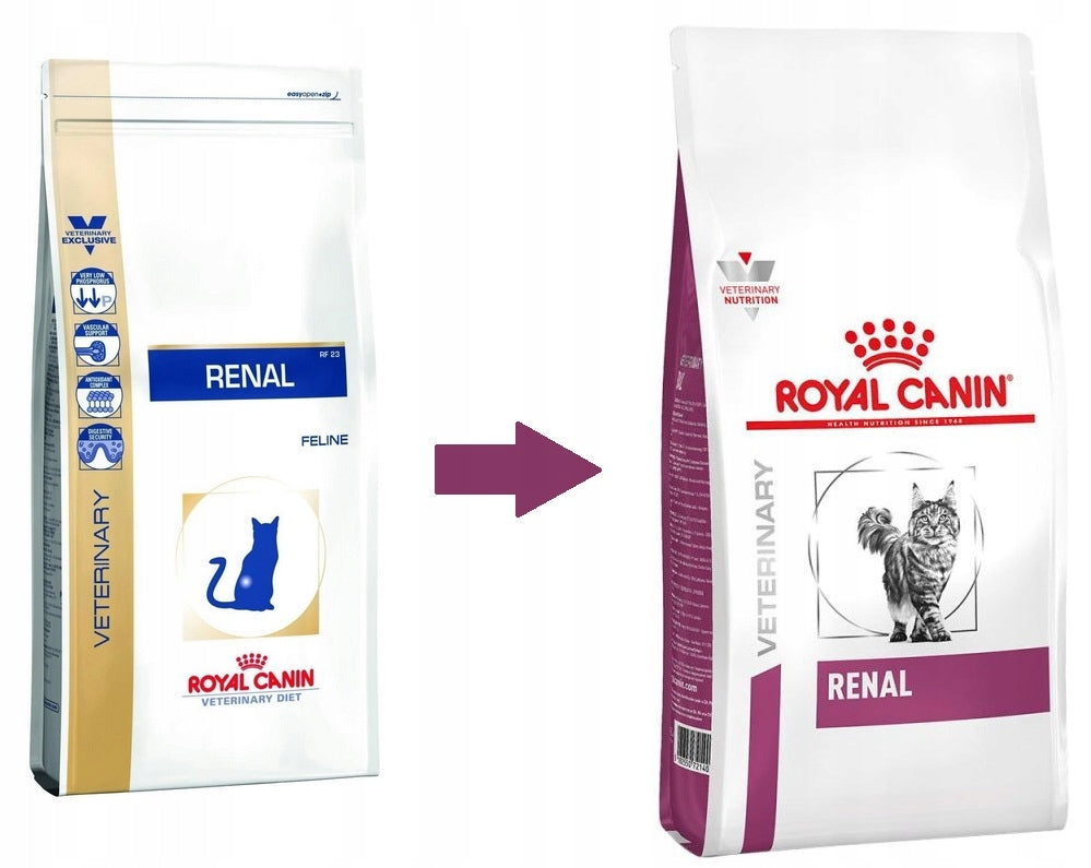 Royal Canin Renal Feline RF 23 sucha karma dla kota z niewydolnością nerek – 2 kg