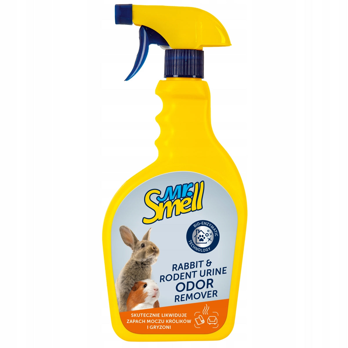Mr. Smell neutralizator zapachu moczu gryzoni 500 ml – bioenzymatyczny spray dla chomika i królika