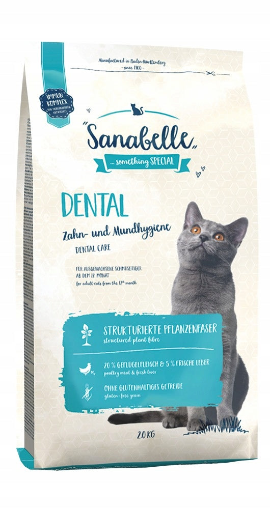 Bosch Sanabelle Dental karma sucha dla kotów dorosłych 2 kg – bezzbożowa, kurczak
