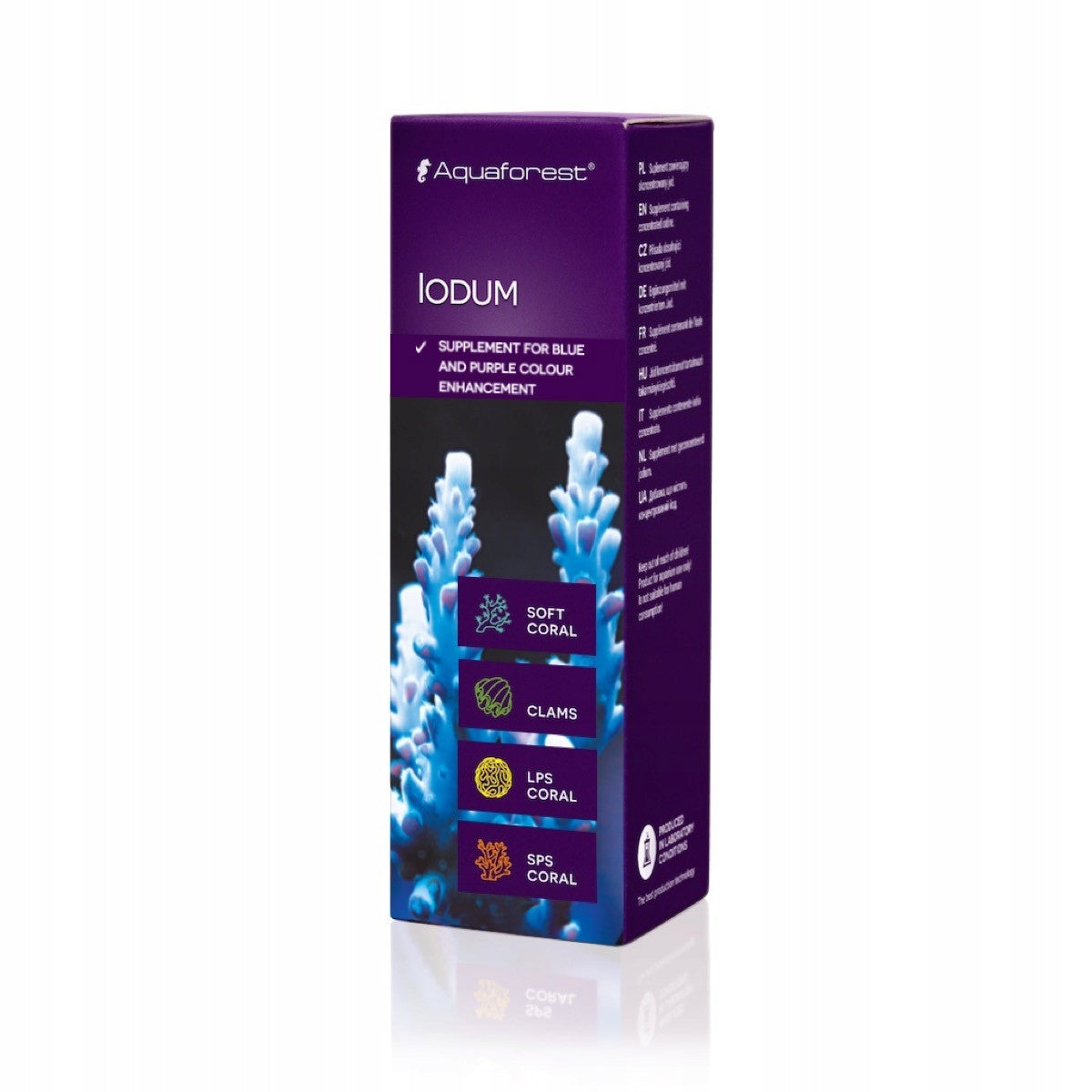 Aquaforest Iodum 50 ml – suplement jodu do akwarium morskiego, skoncentrowany