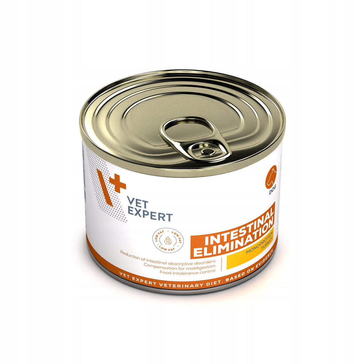 Vet Expert Intestinal Elimination Low Fat mokra karma dla psa 6x200 g – indyk, bezzbożowa