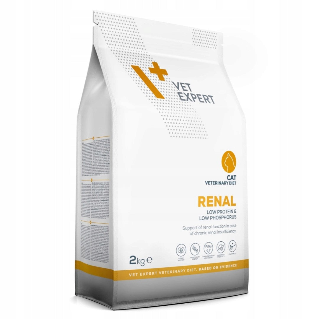 Vet Expert Veterinary Diet Renal Cat 2 kg – sucha karma weterynaryjna dla kota na nerki