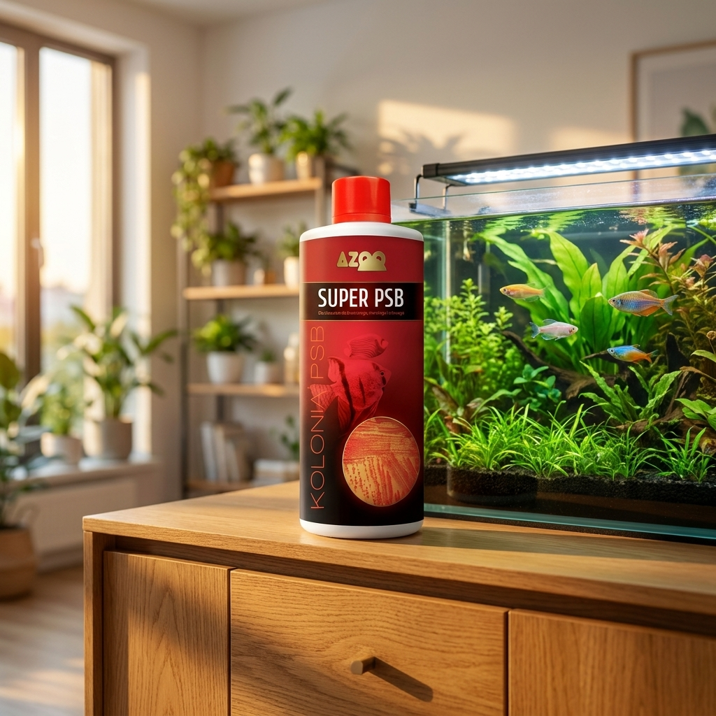 Azoo Super PSB bakterie fotosyntetyczne do akwarium 250 ml – słodkowodne i morskie