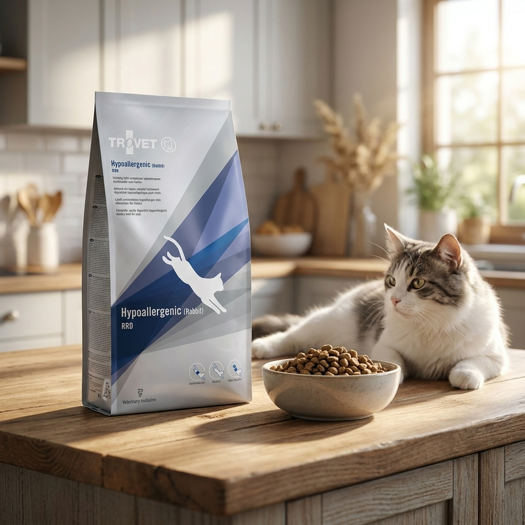 Trovet Hypoallergenic RRD karma sucha dla kota z alergią 2,5 kg – monobiałkowa, królik