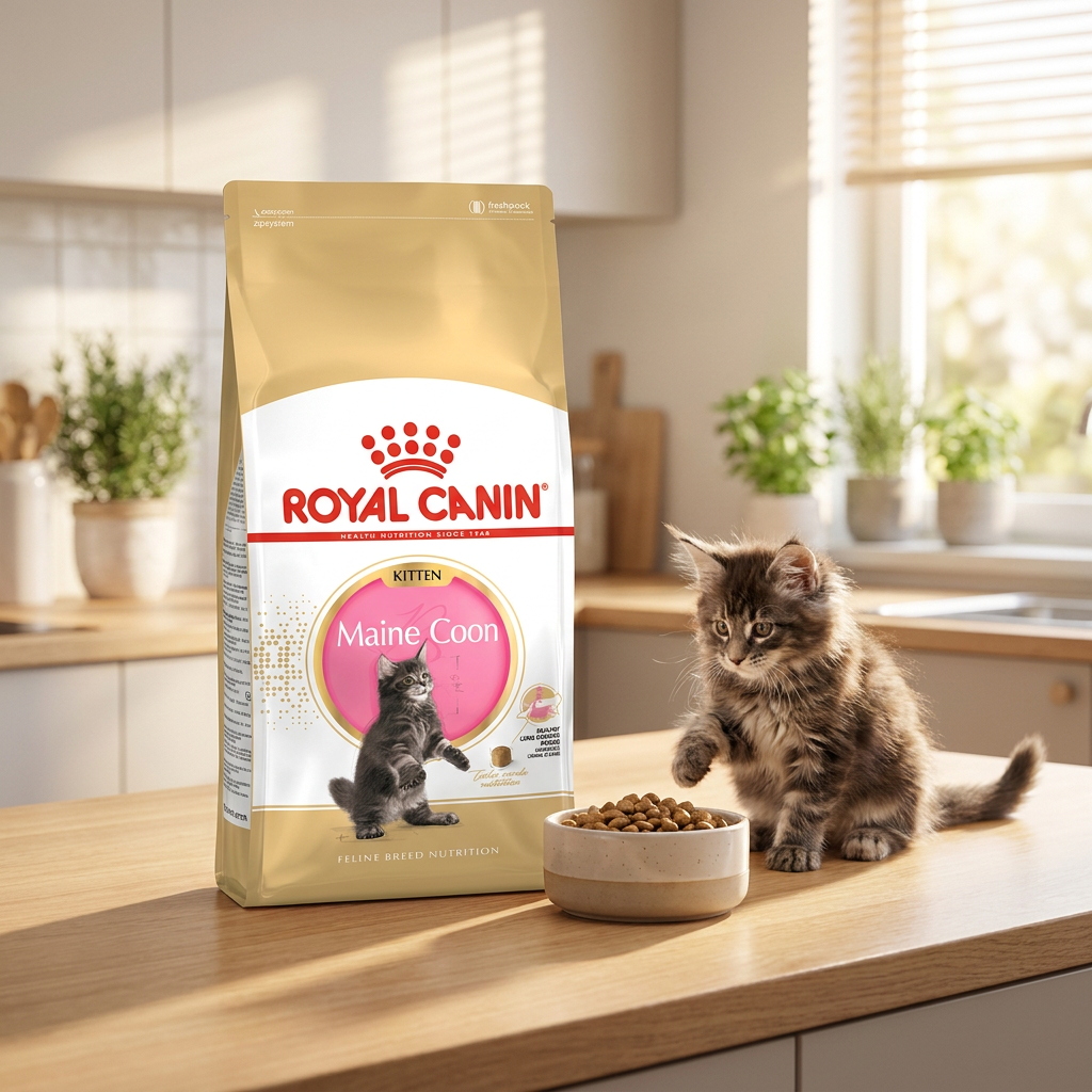 Royal Canin Maine Coon Kitten sucha karma dla kociąt 2 kg – z kurczakiem, dla 2-15 miesięcy