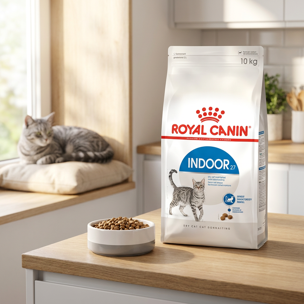 Royal Canin Indoor 27 sucha karma dla kota 10 kg – odkłaczająca, z prebiotykiem, dla dorosłych