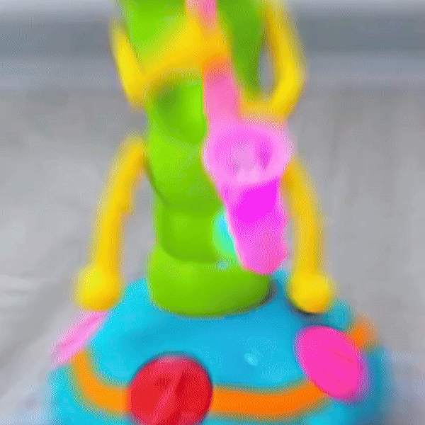 Rytmiczna Gąsienica: Światło i Dźwięk