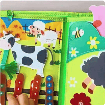 Edukacyjna książeczka Montessori