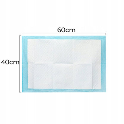 ALLEMED Podkłady higieniczne dla psa 40 x 60 cm, 100 szt. – maty do nauki czystości