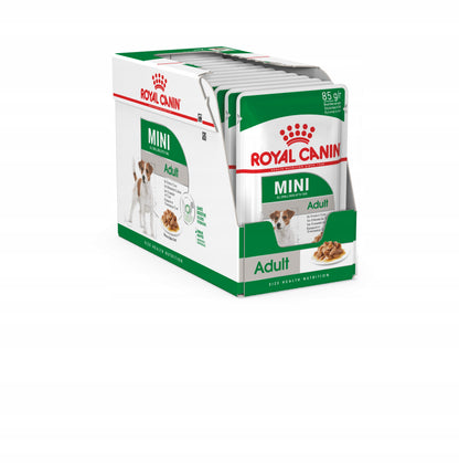 Royal Canin Mini Adult karma mokra dla psa małych ras w sosie 85 g – saszetka