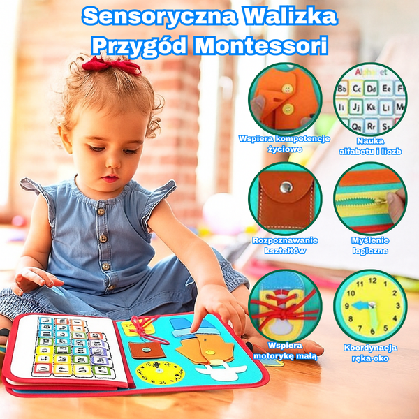 Sensoryczna Walizka Przygód Montessori