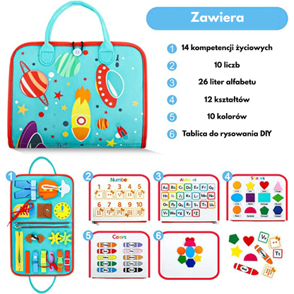 Sensoryczna Walizka Przygód Montessori