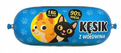 Mokra karma dla psa w batonie 29 x 1 kg – 90% mięsa, bez konserwantów, mix smaków