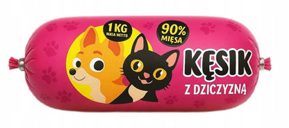 Mokra karma dla psa w batonie 29 x 1 kg – 90% mięsa, bez konserwantów, mix smaków