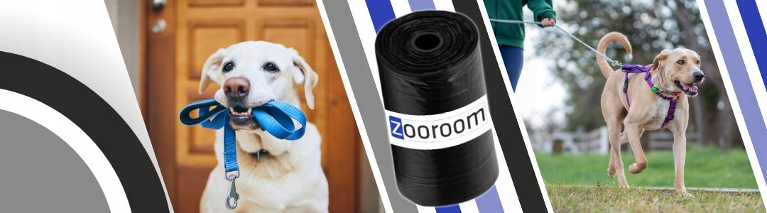 Zooroom Woreczki na psie odchody 600 szt. – 40 rolek, mocne i nieprzepuszczalne, czarne