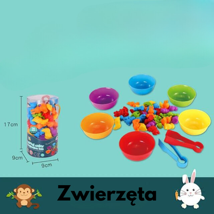 Wesołe Kolorki: Edukacyjna Układanka Montessori