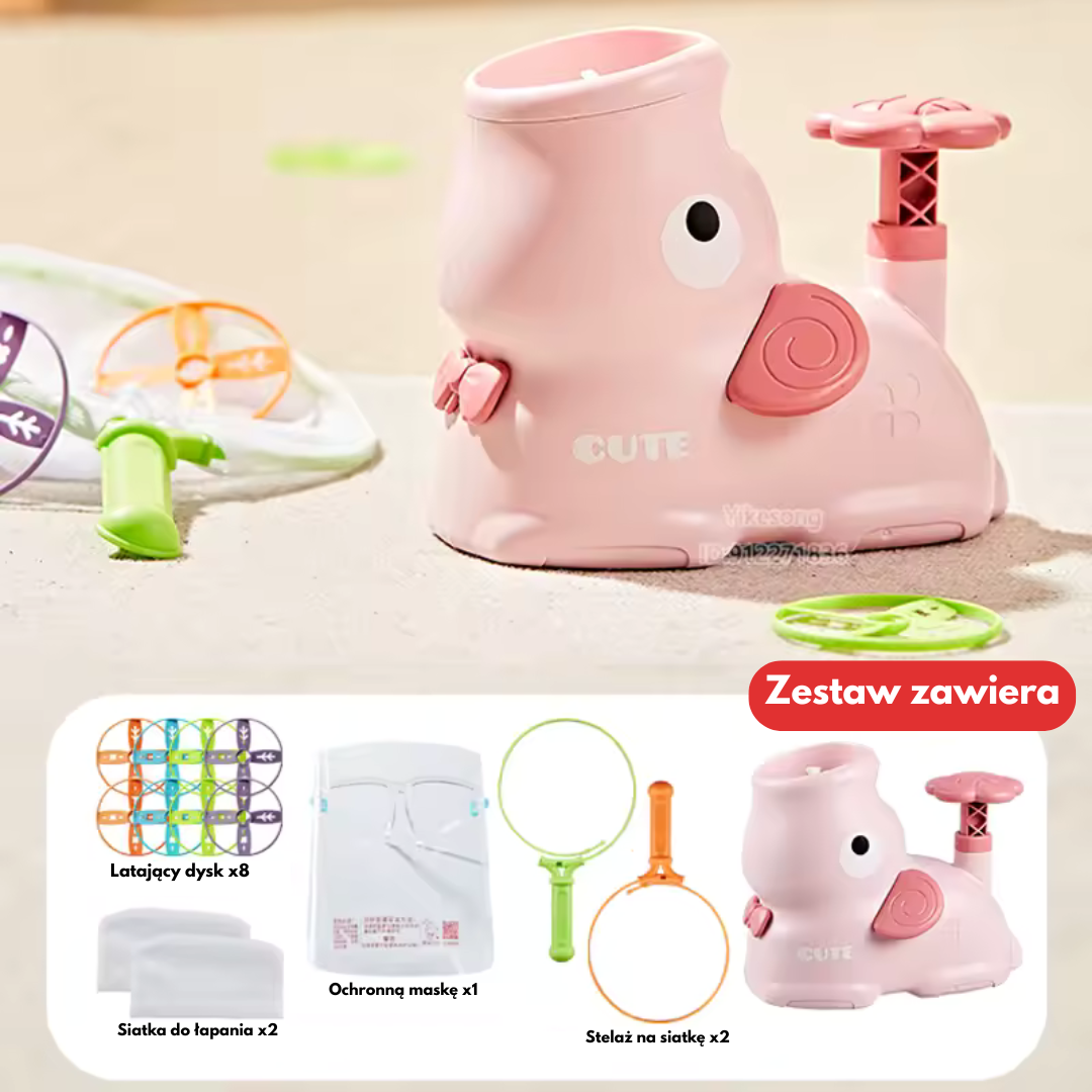 Kids Frisbee Set: Łap to w Locie