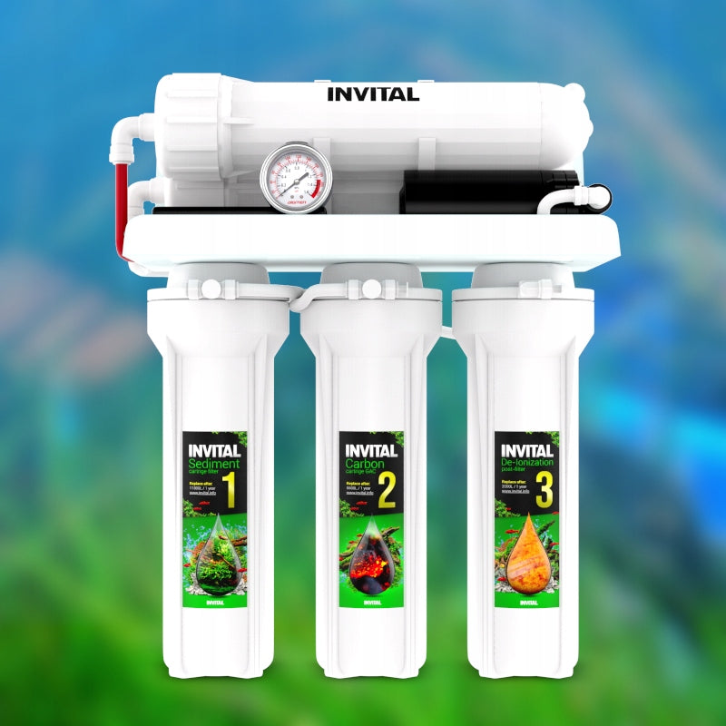Invital MineralPlus GH+KH 250 g – sól mineralna do wody RO, podnosi twardość GH i KH