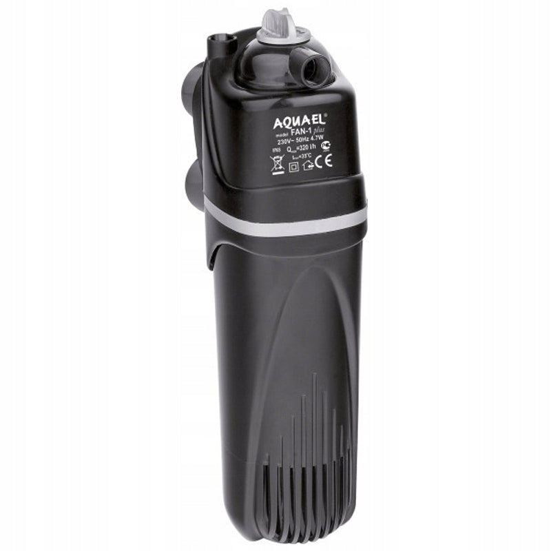 AQUAEL FAN 3 Plus filtr wewnętrzny do akwarium 150-250 l, 700 l/h, z regulacją – czarny