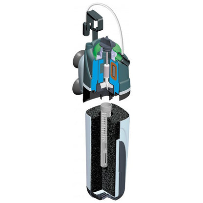 AQUAEL FAN 3 Plus filtr wewnętrzny do akwarium 150-250 l, 700 l/h, z regulacją – czarny