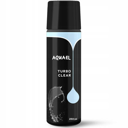 Aquael Turbo Clear preparat klarujący wodę w akwarium 250 ml – do akwariów słodkowodnych