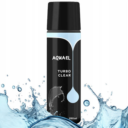 Aquael Turbo Clear preparat klarujący wodę w akwarium 250 ml – do akwariów słodkowodnych