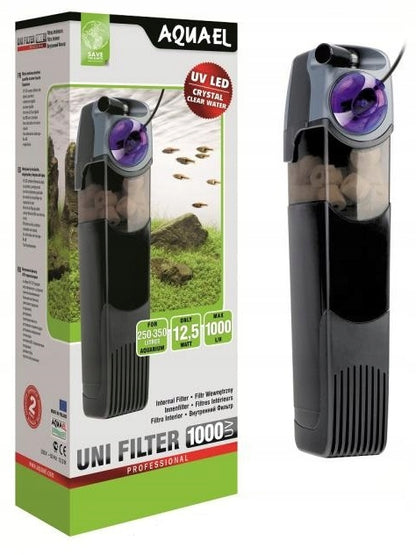 AQUAEL Filtr wewnętrzny do akwarium Unifilter UV 1000 – sterylizator UV LED, 1000 l/h