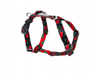 Amiplay szelki dla psa regulowane BeHappy Guard M, szyja 25-40 cm, taśma 2 cm – czerwone