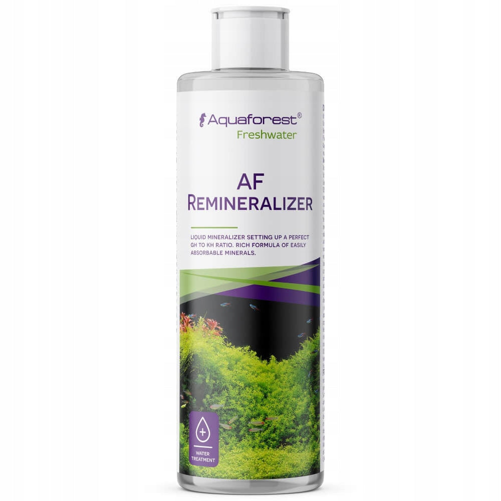 Aquaforest AF Remineralizer 500 ml – płynny mineralizator wody RO do akwarium słodkowodnego