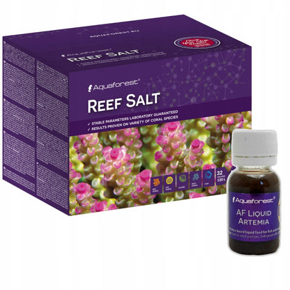 Aquaforest Reef Salt 4 kg – syntetyczna sól morska do akwarium rafowego, na 120 l