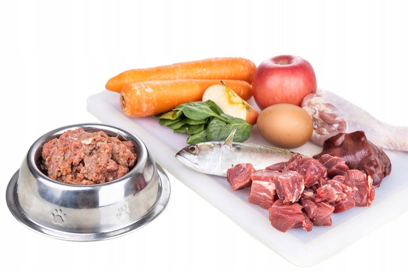 Mrożona karma BARF dla psa 100% wołowina 10 kg – 20 batonów po 500 g, bez zbóż