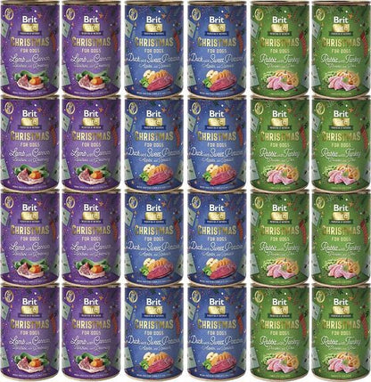 Brit Mono & Duo Protein karma mokra dla psa 24 x 400 g bezzbożowa – mix smaków