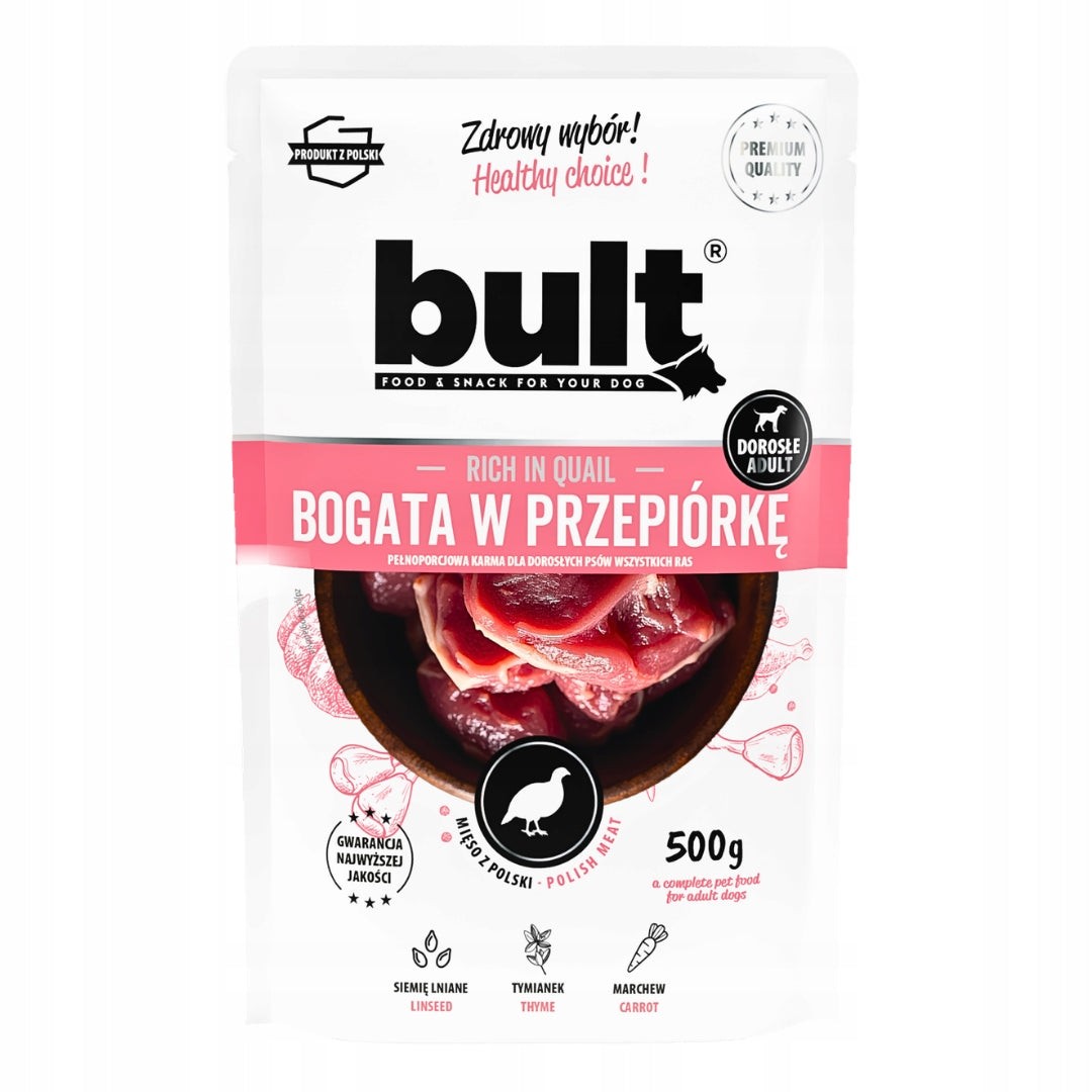 Bult mokra karma dla psa w saszetkach 30x500 g – mix 10 smaków dla dorosłych psów, 15 kg