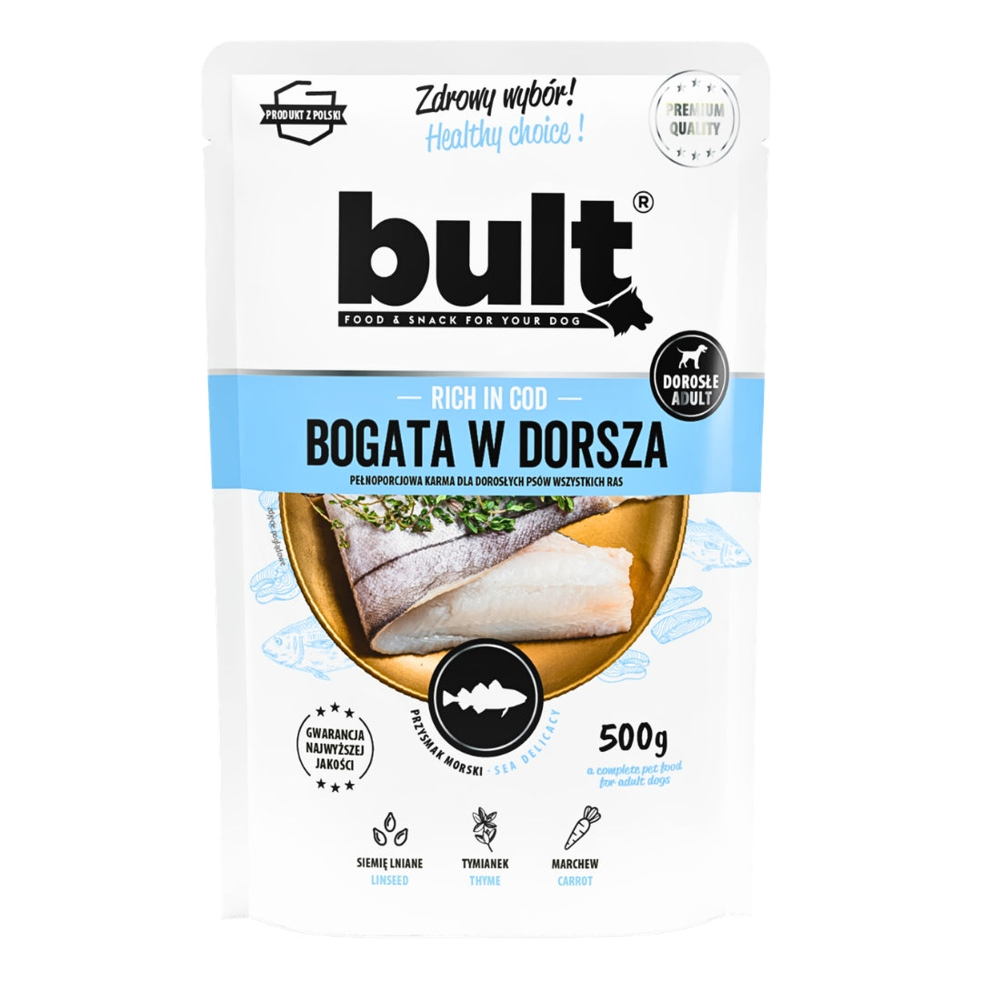 Bult mokra karma dla psa w saszetkach 30x500 g – mix 10 smaków dla dorosłych psów, 15 kg