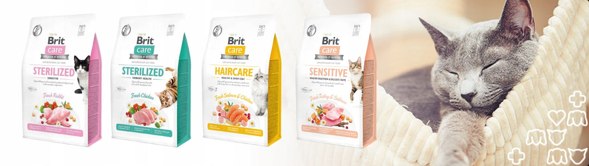 Brit Care karma sucha dla kociąt bez zbóż 2 x 0,4 kg – Kitten Immunity, łosoś