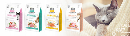Brit Care karma sucha dla kociąt bez zbóż 2 x 0,4 kg – Kitten Immunity, łosoś