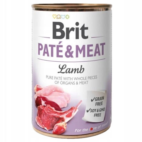 Brit Mokra karma dla psa pasztet z kawałkami mięsa 12 x 400 g bezzbożowa – mix smaków