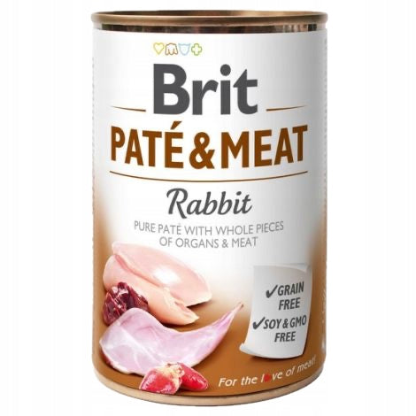 Brit Mokra karma dla psa pasztet z kawałkami mięsa 12 x 400 g bezzbożowa – mix smaków