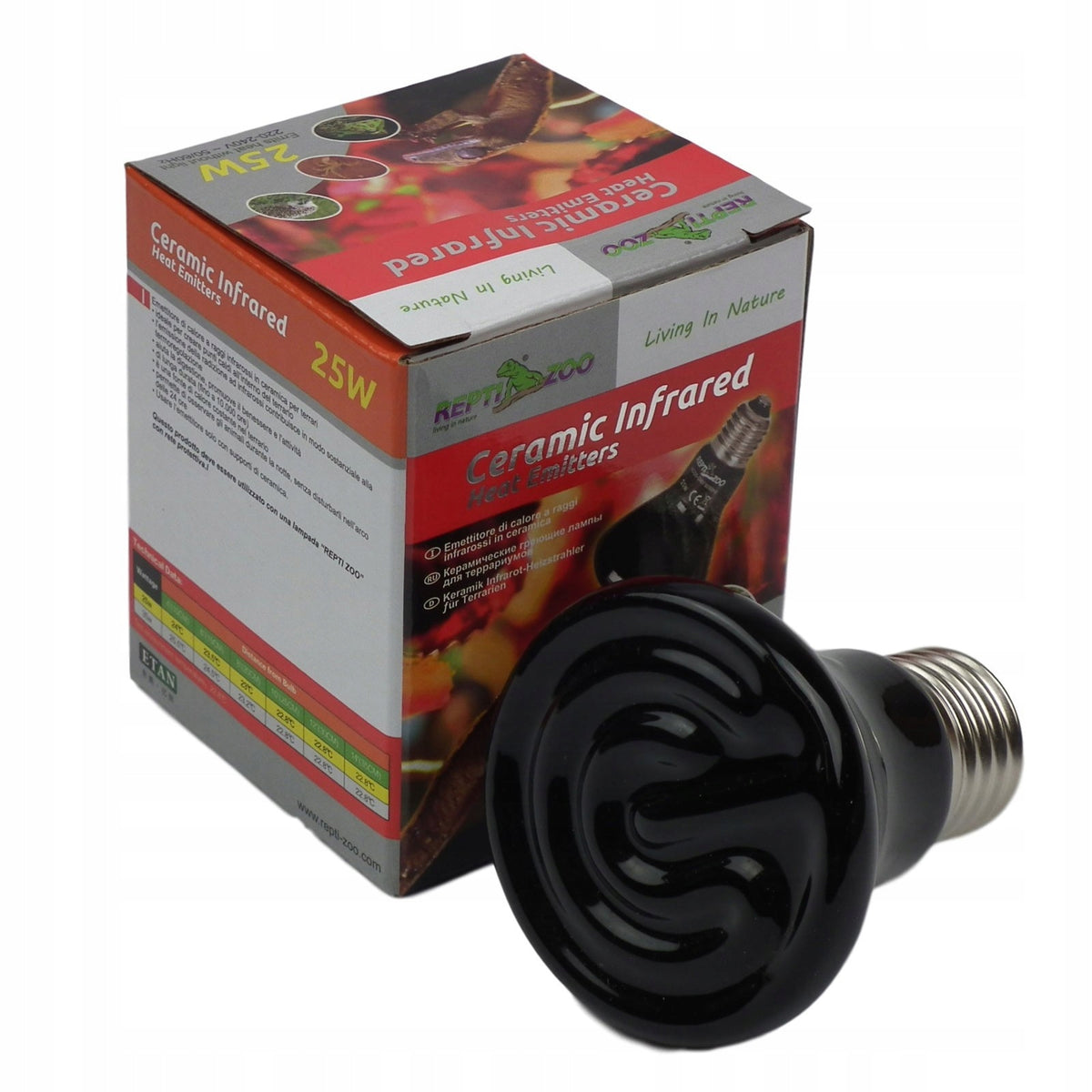 Bioterr ceramiczny emiter ciepła mini 35 W E27 do terrarium – grzanie bez światła