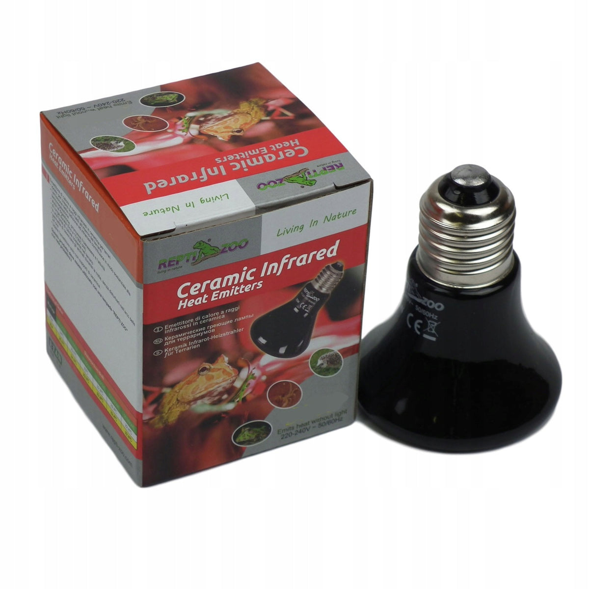 Bioterr ceramiczny emiter ciepła mini 35 W E27 do terrarium – grzanie bez światła