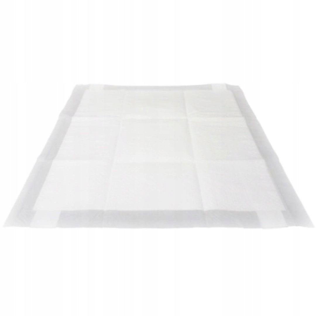 Cezar Podkłady higieniczne dla psa 45x60 cm, 100 szt. – chłonne maty treningowe z przylepcami
