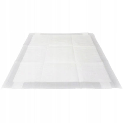 Cezar Podkłady higieniczne dla psa 45x60 cm, 100 szt. – chłonne maty treningowe z przylepcami