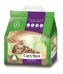 Cat's Best Smart Pellet żwirek drewniany zbrylający dla kota 10 l (5 kg) – biodegradowalny