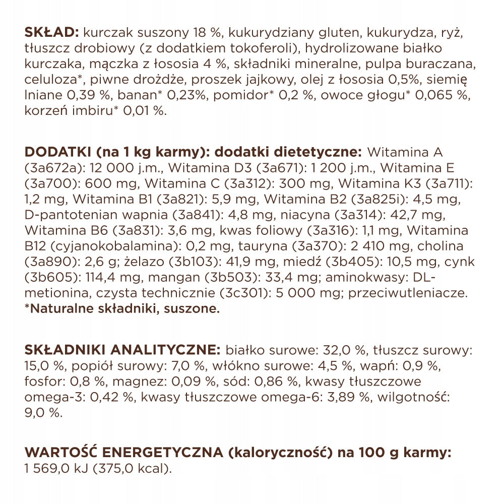 Club 4 Paws sucha karma dla kotów sterylizowanych 2 kg – pełnoporcjowa, z łososiem