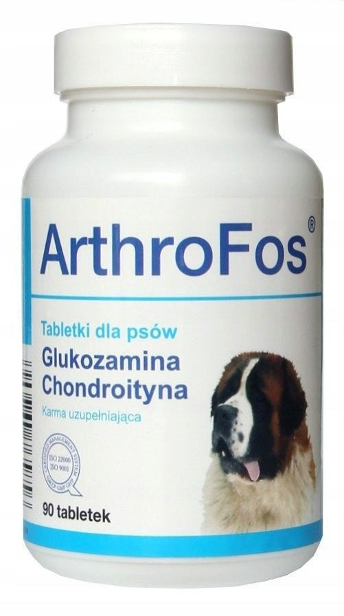 Dolfos ArthroFos tabletki na stawy dla psa z glukozaminą i chondroityną – 90 tabletek